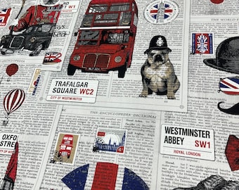 Cotton Upholstery-British Theme Upholstery Fabric-Upholstery Fabric-Upholstery-Interior Fabrics