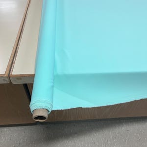 Mint Crepe Fabric-Crepe Fabric-Poly Crepe-Bridal Fabric-Apparel Fabric-Medium Crepe-Manhattan Crepe-www.ViaFabrics.com