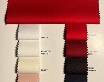 Stretch Satin-Satin-Satin Fabric-Satin-100% Polyester Satin-Bridal Fabric-Apparel Fabric-10 Colors