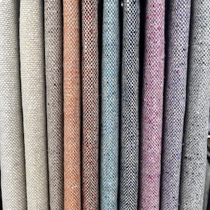 Jimmy Tweed Upholstery fabric by the yard-Tweed Upholstery-Tweed Fabric-Upholstery Fabric-Apparel Fabric-10 colors