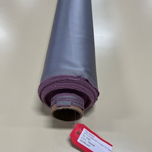 Mineral Stretch Satin-Gray Satin Fabric-Stretch Satin Fabric-Satin Fabric-Apparel Fabric-Bridal Fabric-Xanadu Stretch Satin