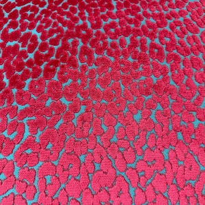 Faux Giraffe Theme Polyester Velvet Upholstery by the yard-Velvet Upholstery Fabric
