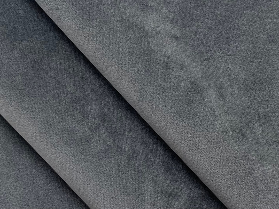 Velvet Upholstery Fabric-wall Street Gray Velvet Fabric-upholstery ...