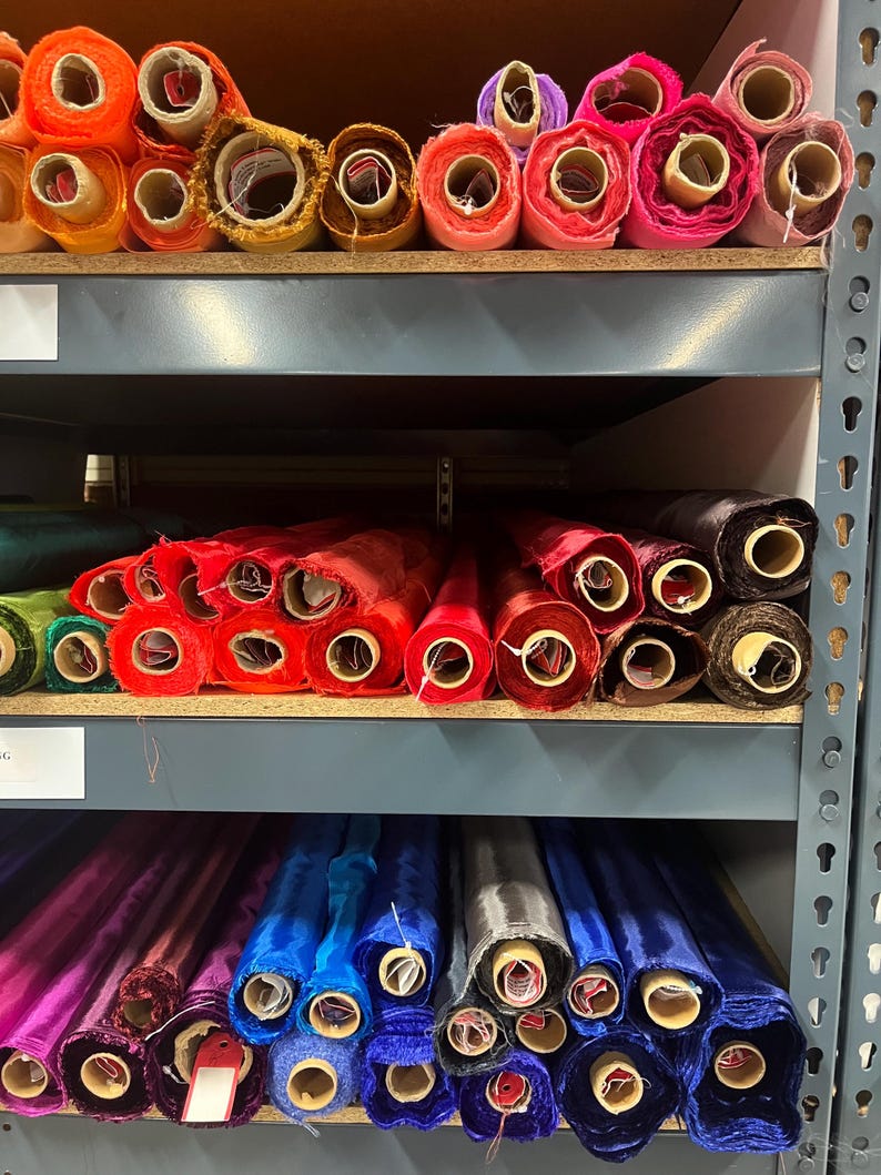 Poly China Lining-Polyester Lining-Lining Fabric-Apparel Lining-138 Colors-Listing 1-2 imagem 5