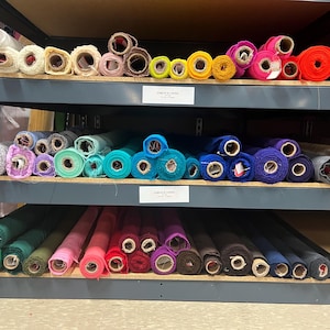Stretch Lining-Lining Fabric-Polyester Lining-Lining-Bridal Fabric-Apparel Fabric-63 Colors!-Manhattan Lining bild 18