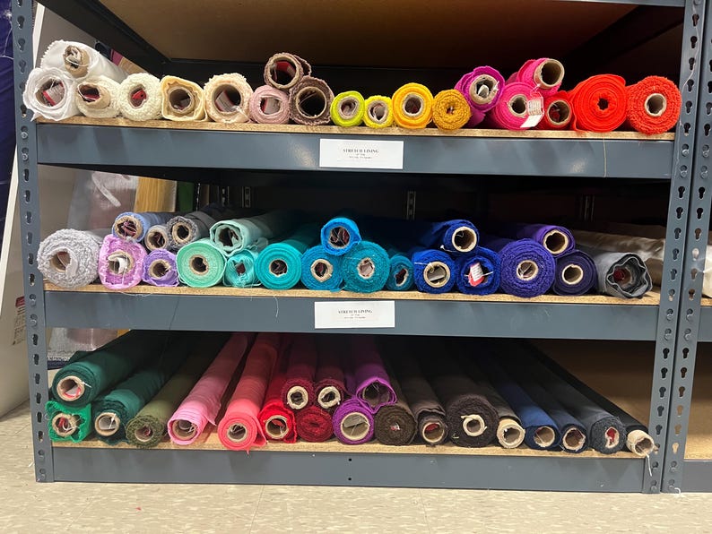 Stretch Lining-Lining Fabric-Polyester Lining-Lining-Bridal Fabric-Apparel Fabric-63 Colors!-Manhattan Lining bild 18
