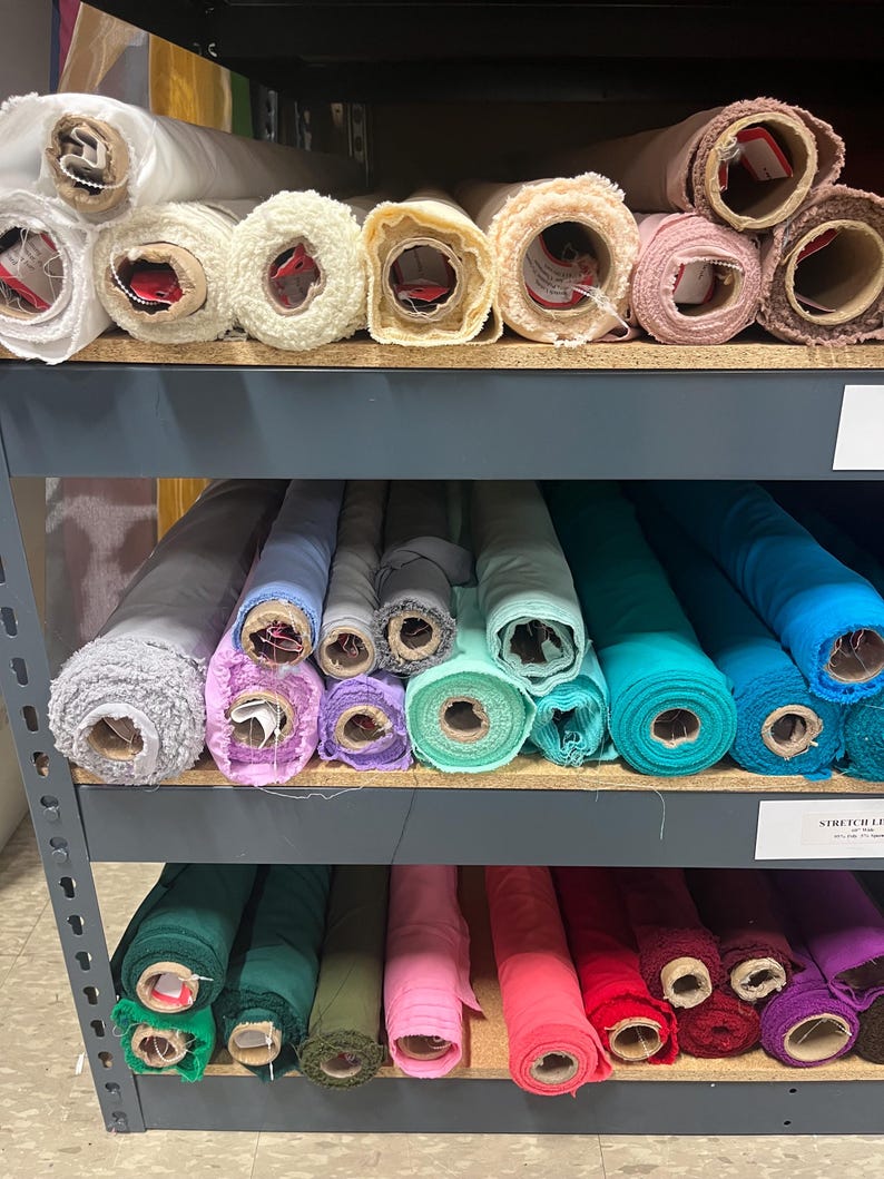 Stretch Lining-Lining Fabric-Polyester Lining-Lining-Bridal Fabric-Apparel Fabric-63 Colors!-Manhattan Lining bild 20