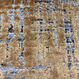 Montenegro Velvet-Cognac Velvet-Gold Upholstery Fabric-Velvet Upholstery-Commercial Upholstery