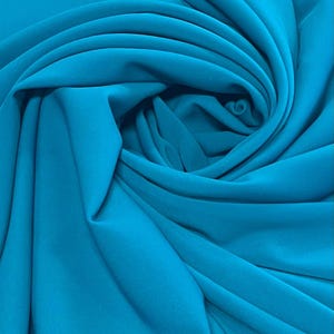 Seafrost Crepe Fabric-Crepe Fabric-Poly Crepe-Bridal Fabric-Apparel Fabric-Medium Crepe-Manhattan Crepe-www.ViaFabrics.com
