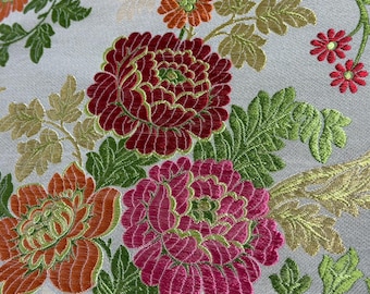 Designer Closet Closeout-Floral Apparel Fabric-First Come First Serve-Extremely Limited-6 yards Only