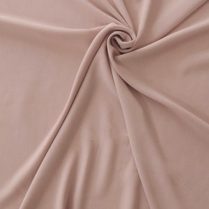 Blush Crepe Fabric-Pink Crepe Fabric-Crepe Fabric-Apparel Fabric-Stretch Crepe-Bridal Fabric