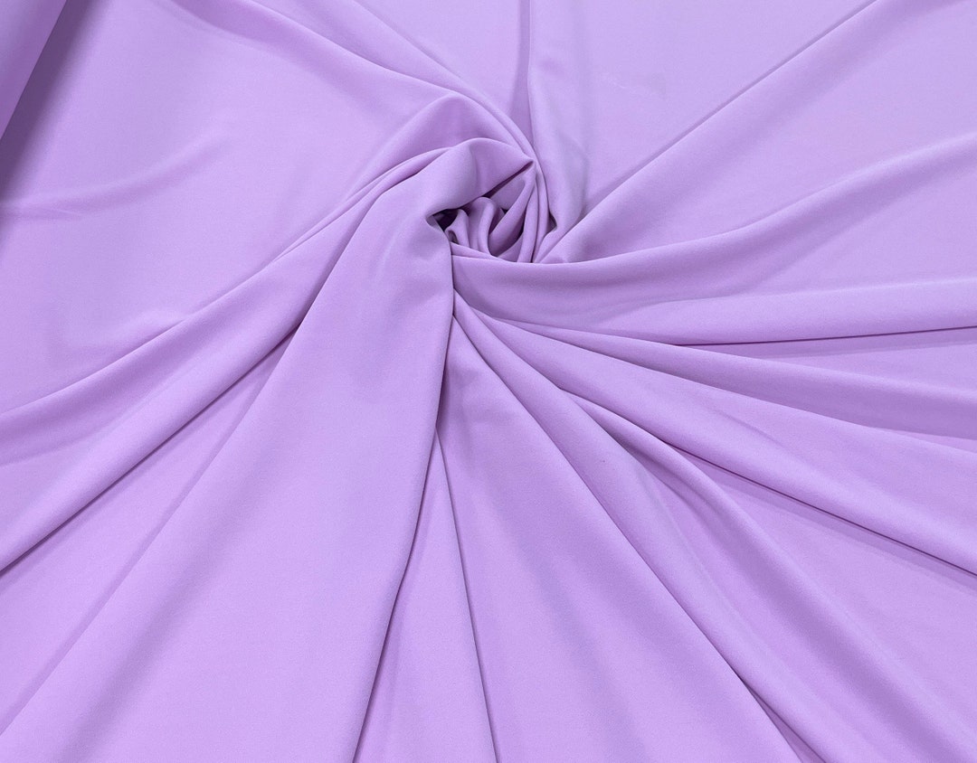 Orchid Crepe Fabriccrepe Fabricpoly Crepebridal Fabricapparel