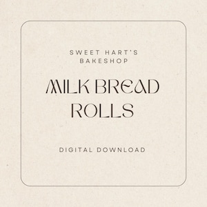 Milk Bread Rolls