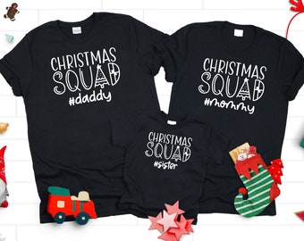 Family Christmas Shirts, Matching Family Christmas T-Shirts Family, Holiday Shirts, Christmas Tees Family,  Group