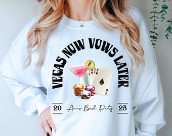 Custom Bachelorette Merch / Engagement Gift for Bride Crewneck Trendy Matching Sweatshirt Girls Bach Cruise Bridal Party Sweater BA-10SW