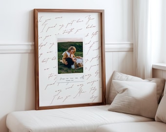 Spersonalizowany szablon kolażu zdjęć na Dzień Matki (do pobrania w wersji cyfrowej)