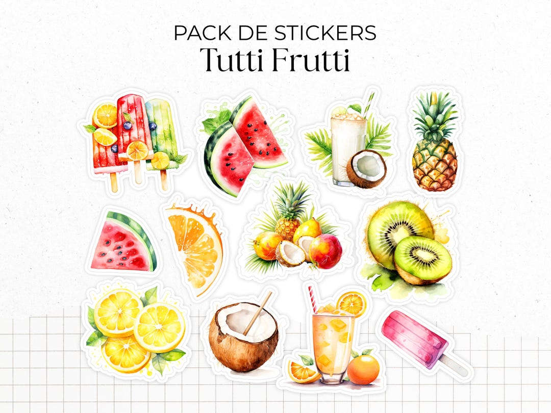 Eiswagen-Aufkleber – Tutti Frutti Single Scoop Ke Produktbild-Vorschau 3