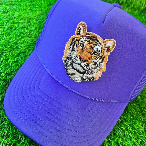 ★1011 GALLERY★ EMBROIDERED TIGER TRUCKER CAP Tiger Embroidered Trucker Cap – Cozy Collective LB