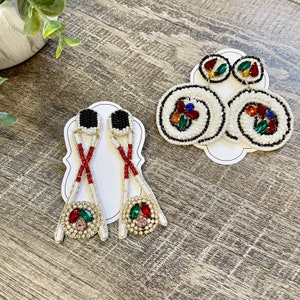 Sushi & Chopsticks Earrings! 2 Choices! Fun for the Holidays!