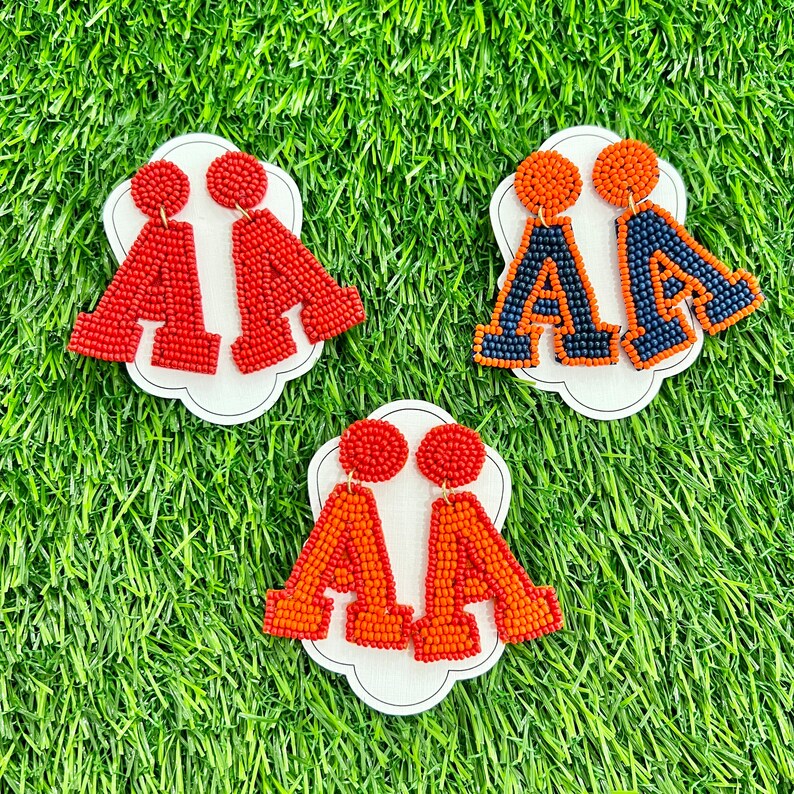 Game Day Earrings Support Your Favorite Team With Foam Finger Etsy