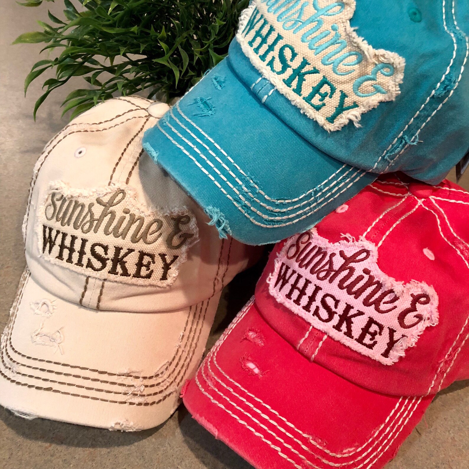Sunshine & Whiskey Baseball Cap or Hat Women's Baseball Etsy
