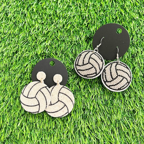 Volleyball Earrings - 4 Styles! Game Day! Sports - Volleyball Mom - School-Team