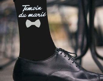 Chaussettes personnalisées pour mariage, chaussettes marié, chaussettes mariage, chaussettes personnalisées, cadeau homme