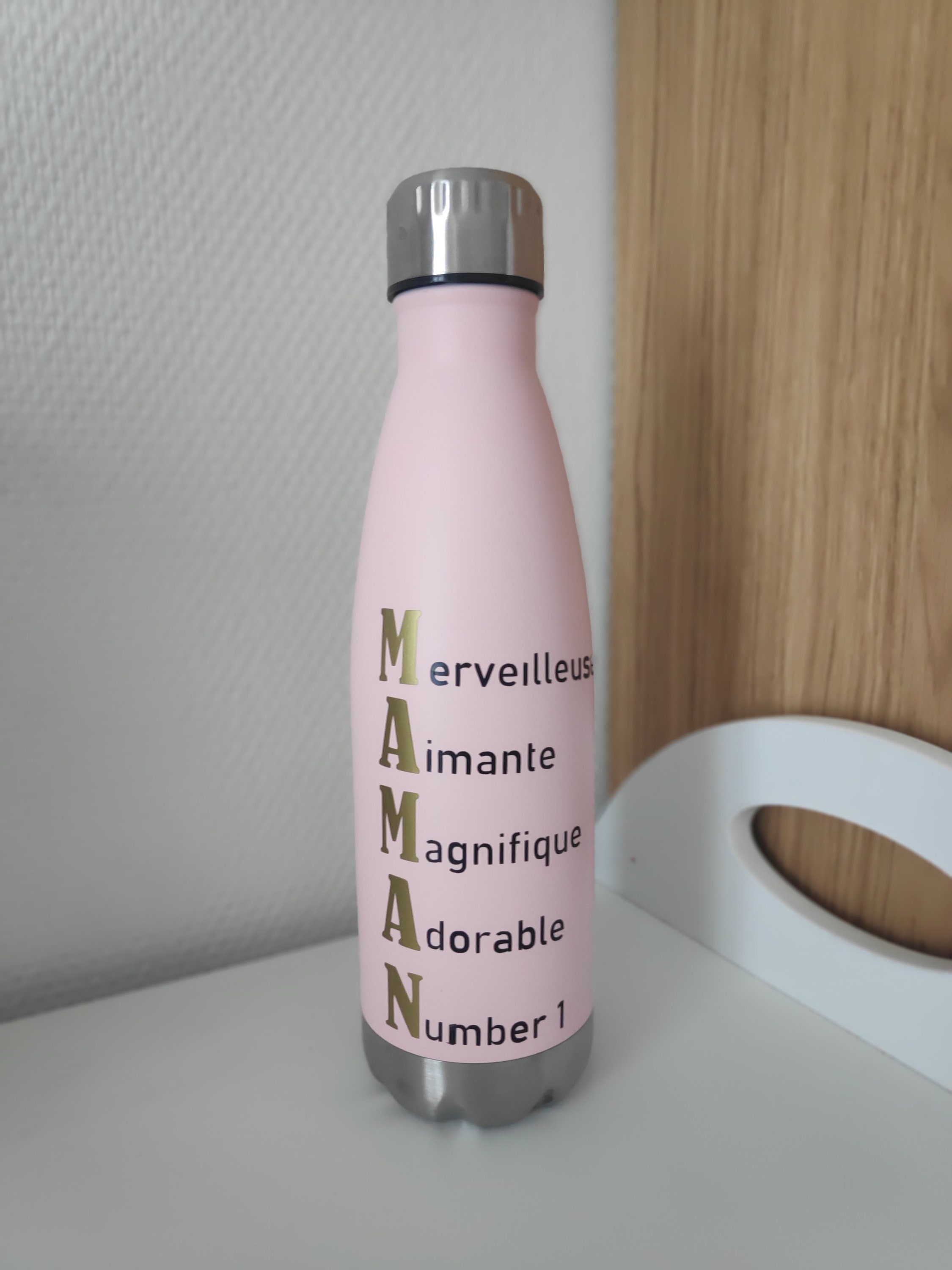 Bouteille Isotherme Personnalisée, Gourde à Personnaliser, Personnalisée