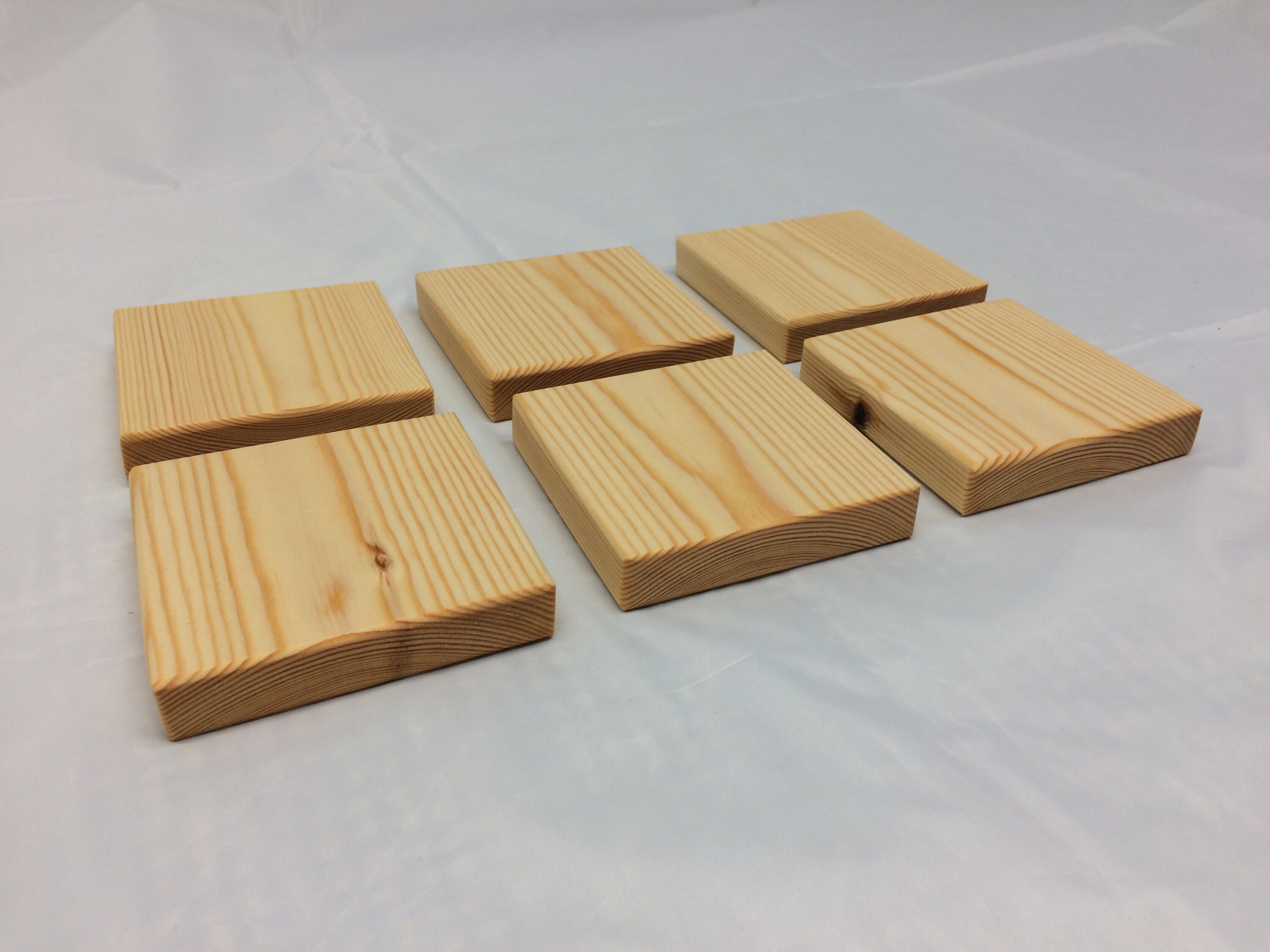 Handmade Chunky Pine Coasters Etsy