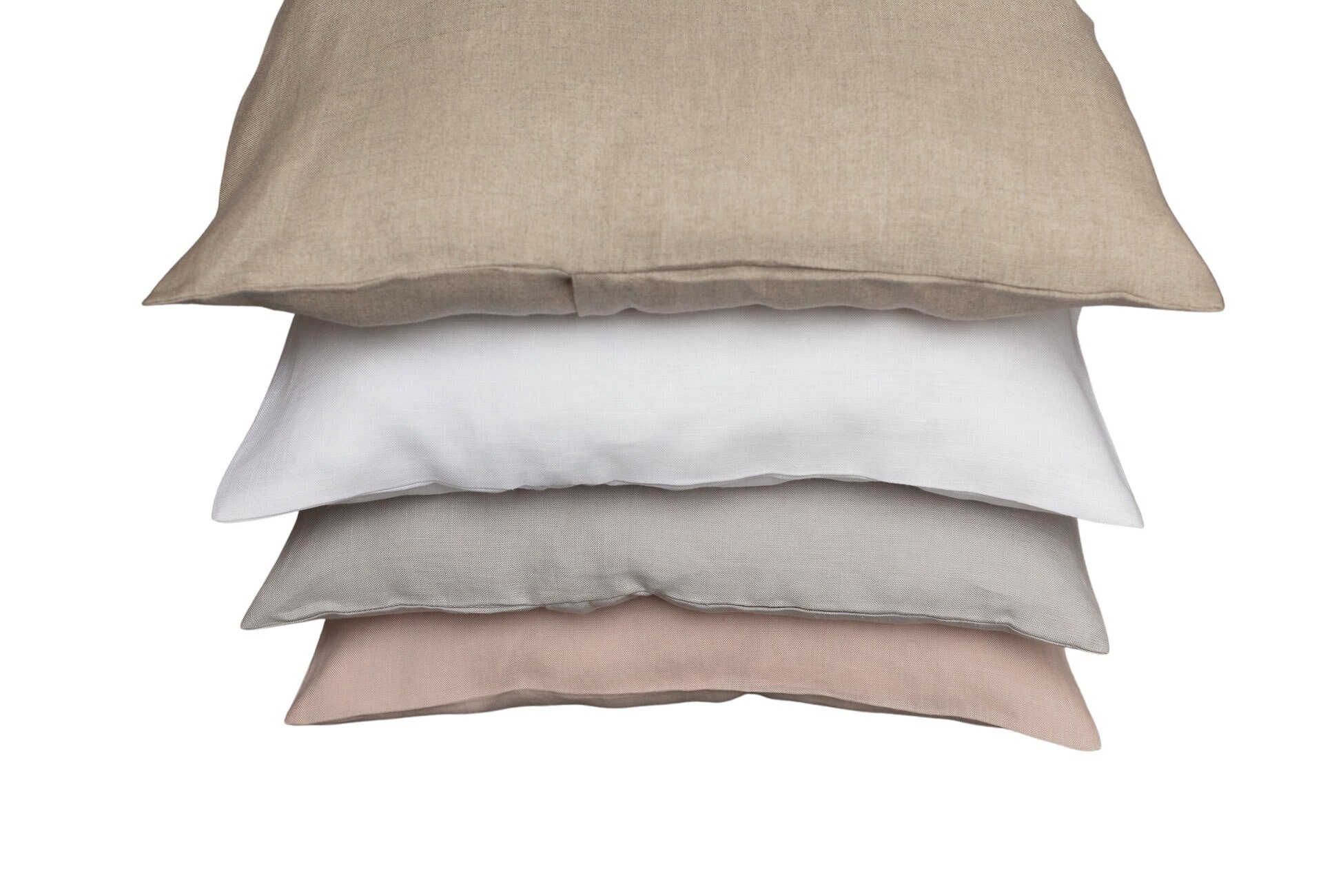 Set of Frill Linen Pillow Case Pillow Cover 100 Linen With Etsy UK