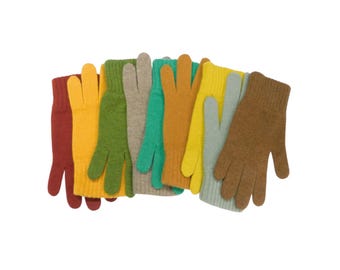 Ladies Pure Cashmere Gloves: Handcrafted in Scotland, Winter Accessories