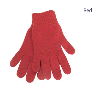 Gants pur cachemire pour femme Fabriqués à la main à Hawick, en Écosse Red