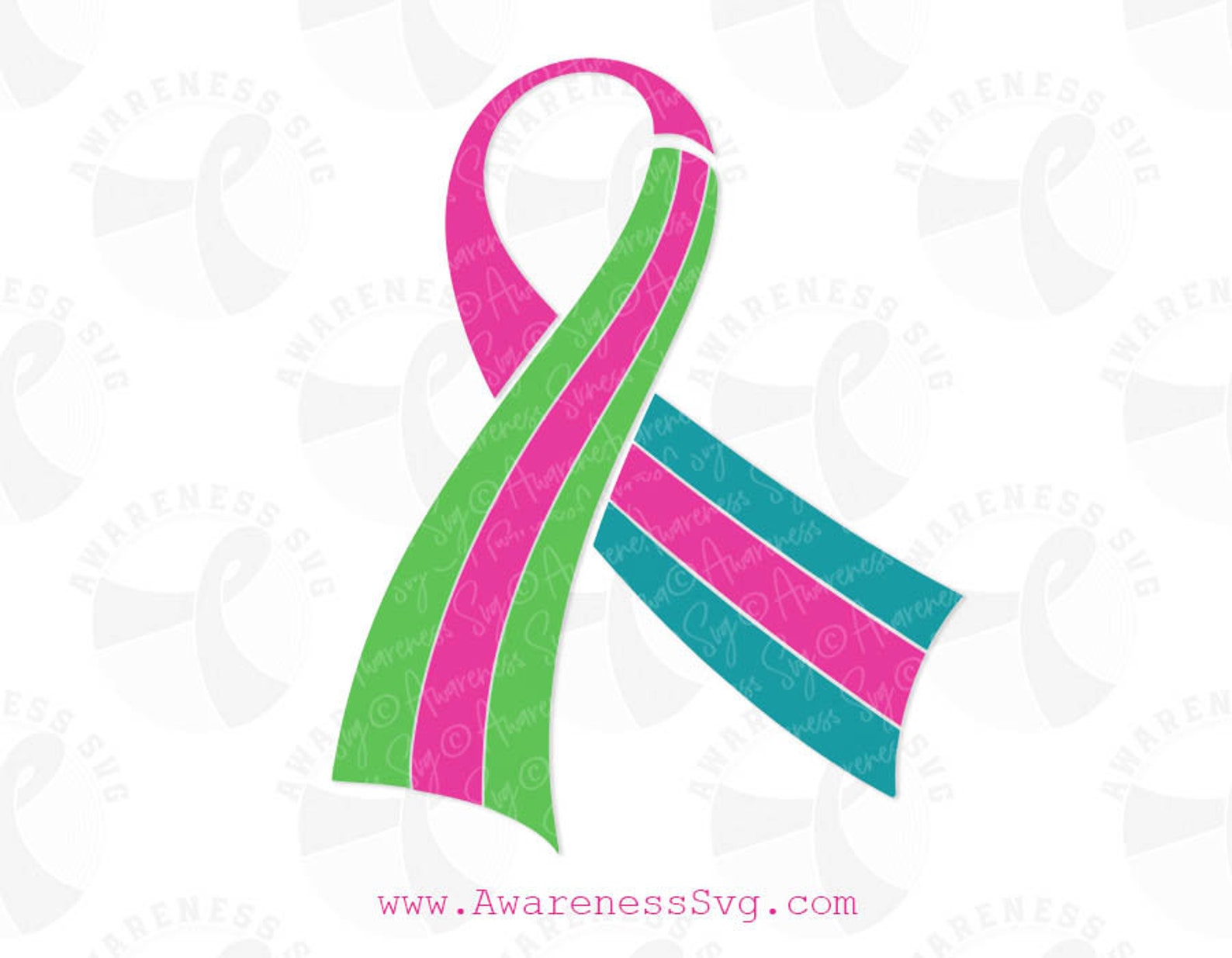 Metastatic Breast Cancer Ribbon Svg Png Breast Cancer Etsy