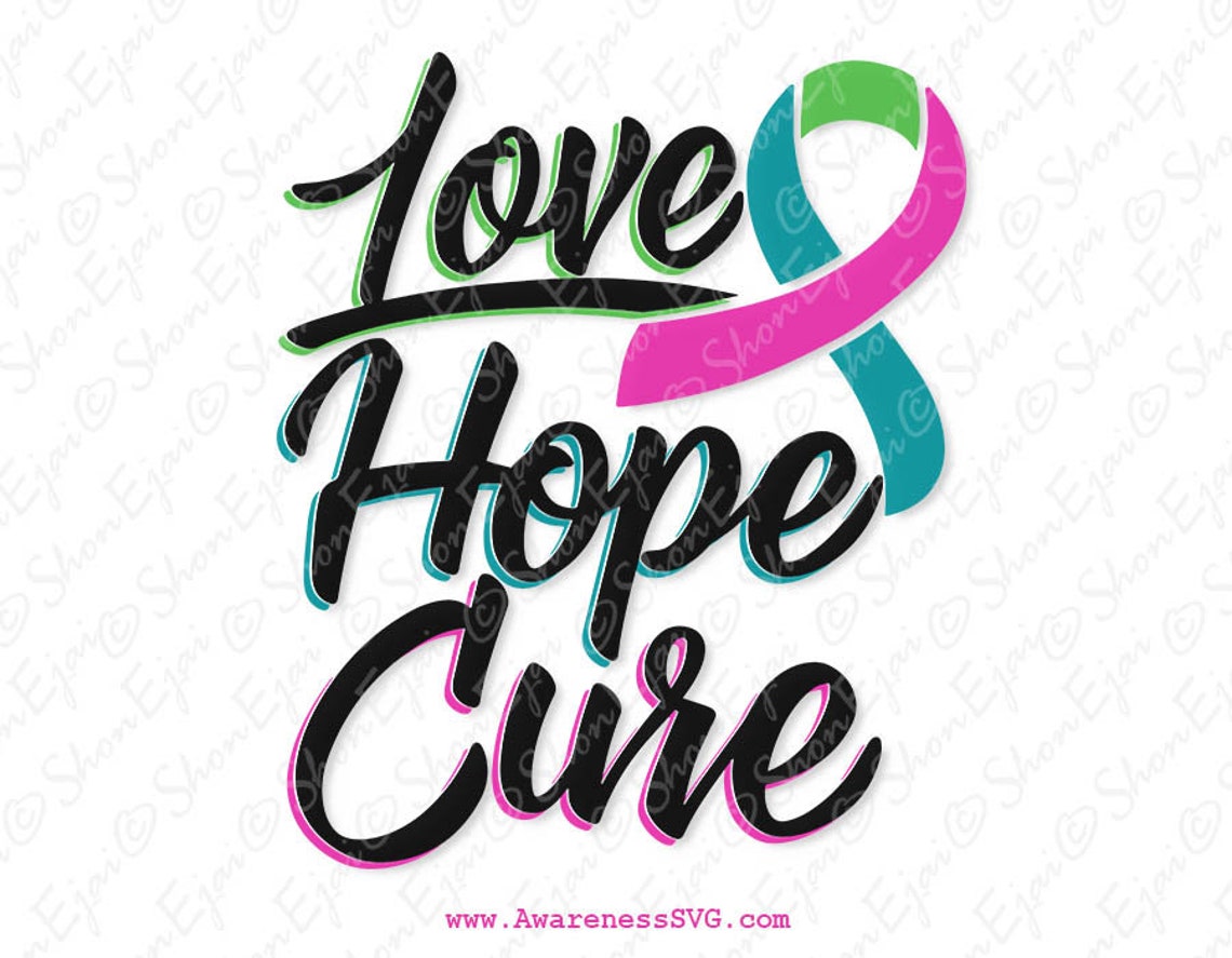 Metastatic Breast Cancer Ribbon Svg Png Breast Cancer Etsy