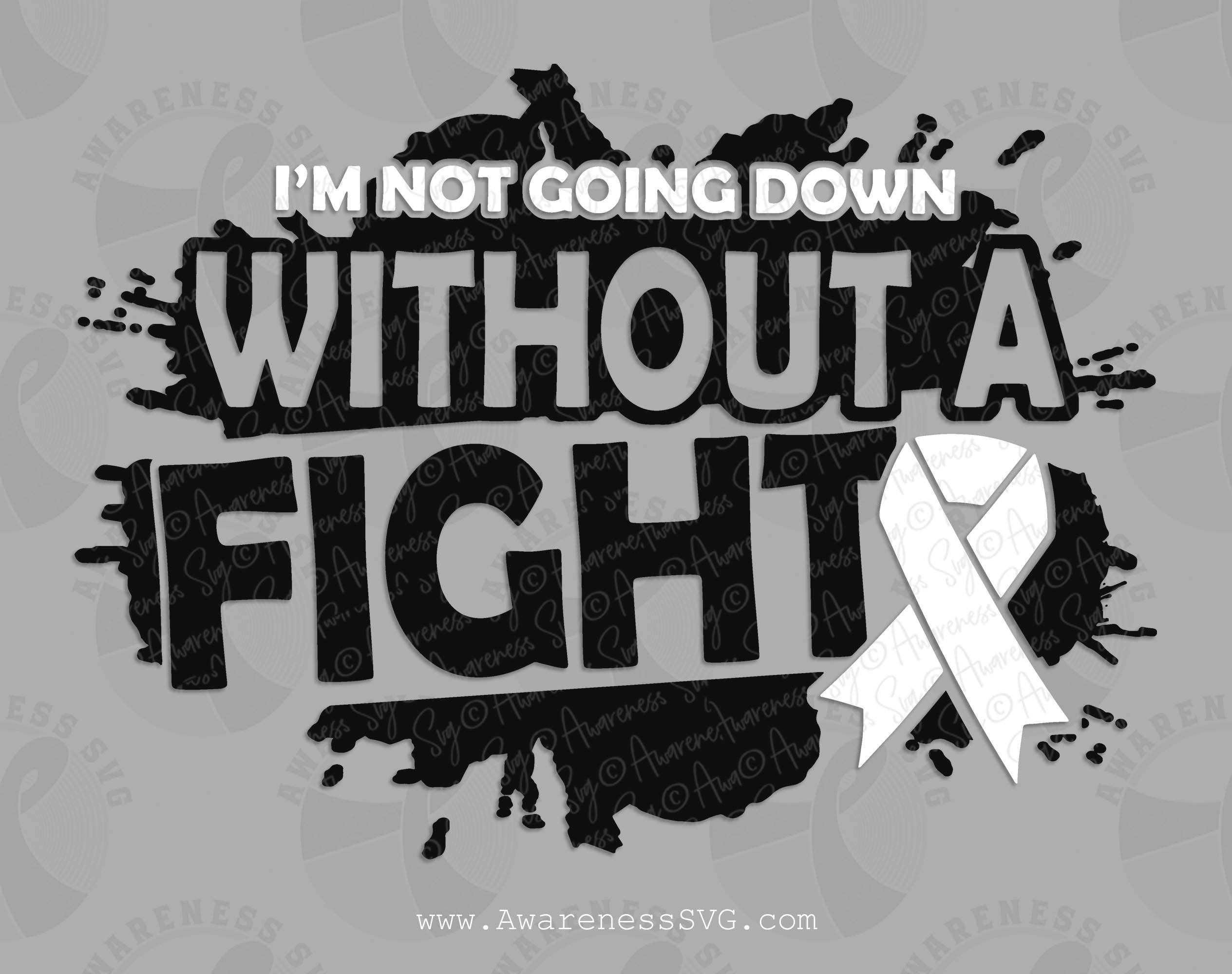 Lung Cancer Awareness SVG