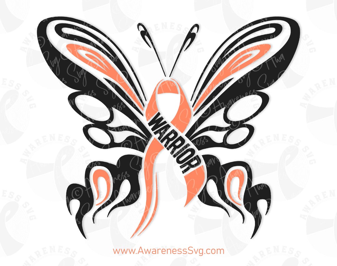 Uterine Cancer Warrior Svg, Vaginal Cancer Fighter Svg, Endometrial
