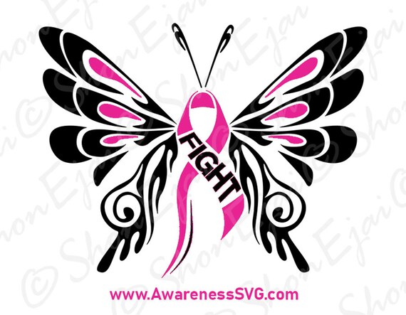 Free Free 187 Butterfly Awareness Ribbon Svg SVG PNG EPS DXF File