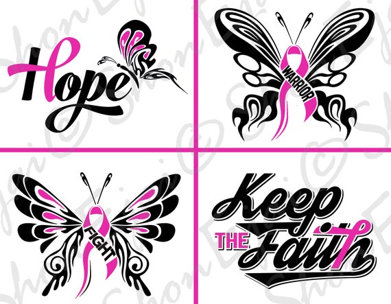 Free Free 204 Butterfly Breast Cancer Ribbon Svg SVG PNG EPS DXF File