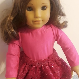 Ice skating clothes for 18&quot; doll