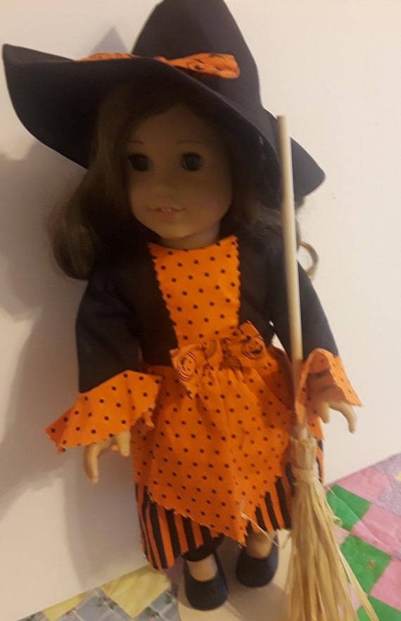 american girl doll witch costume
