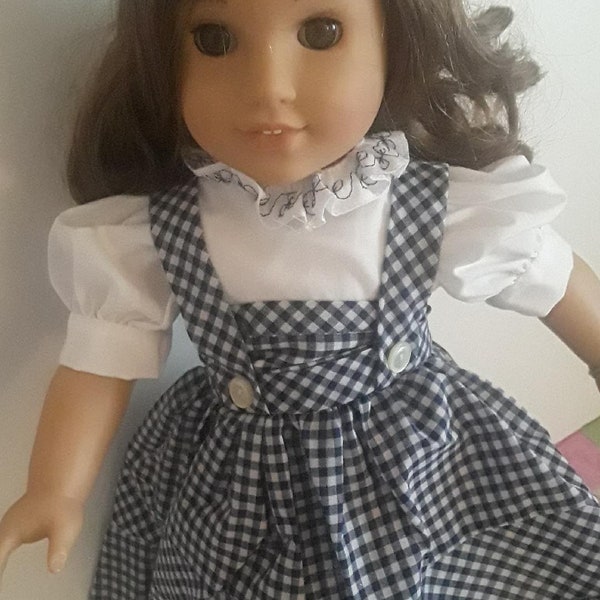 Wizard of Oz costume for 18" doll