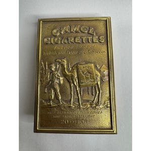 camel bronze cigarettes Vintage Camel Cigar - Etsy