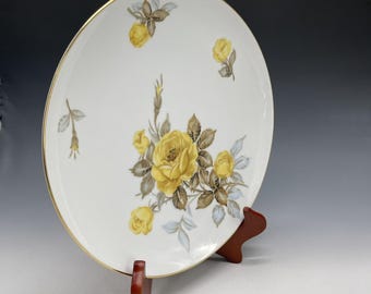Vintage Cotillion by SANGO Georgianna Japan DINNER Plate 10" Floral Yellow Rose
