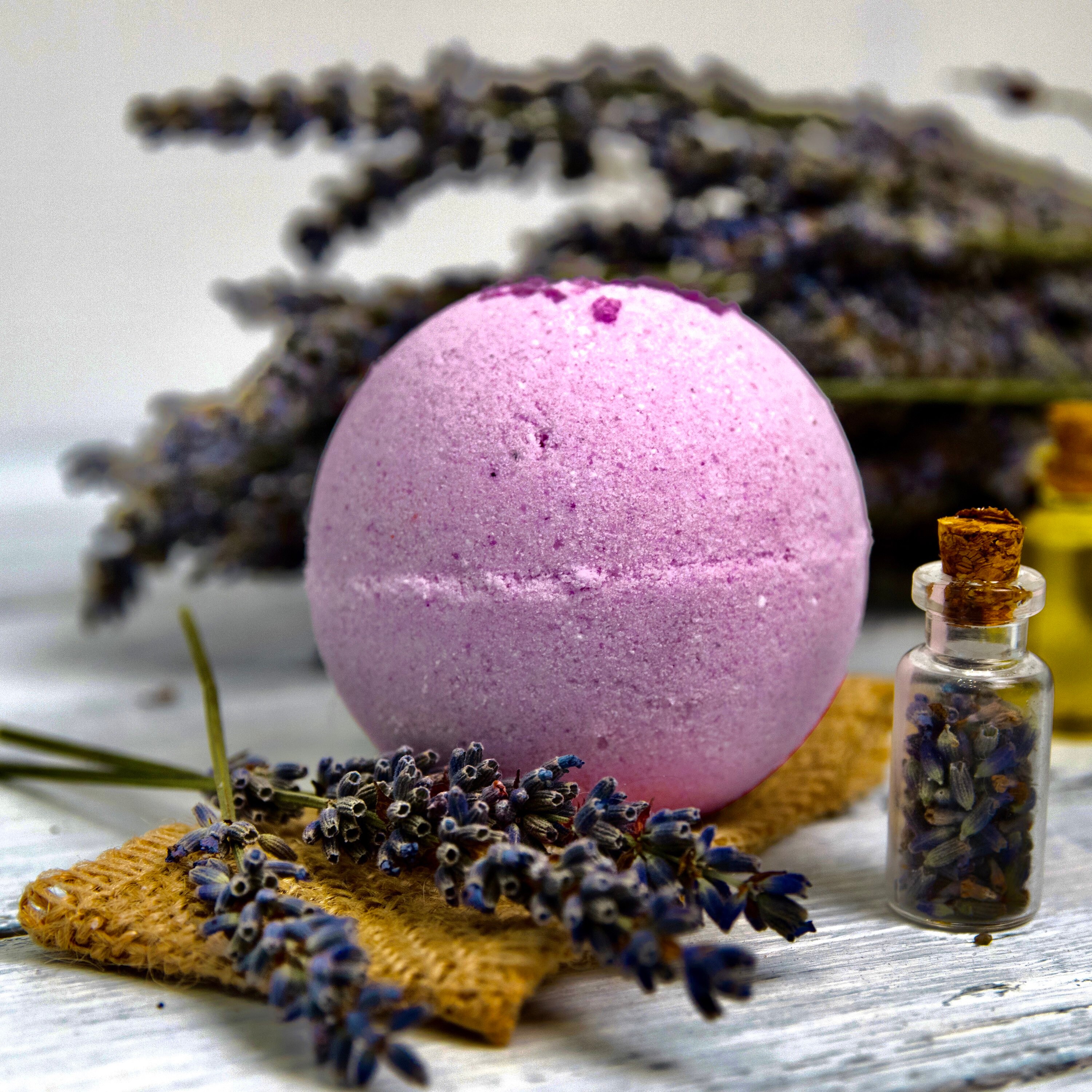 Lavender Bath Bombbath Bomb100 Naturalhandmademade to Etsy Hong Kong