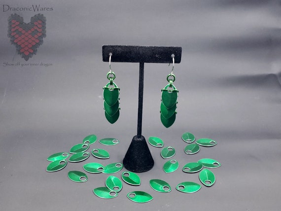 Dragon sale scale earrings