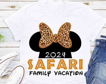 Safari Mode Disney Animal Kingdom Family Vacation Matching Shirts, Disney Couple Shirts, Disney Squad. DT156