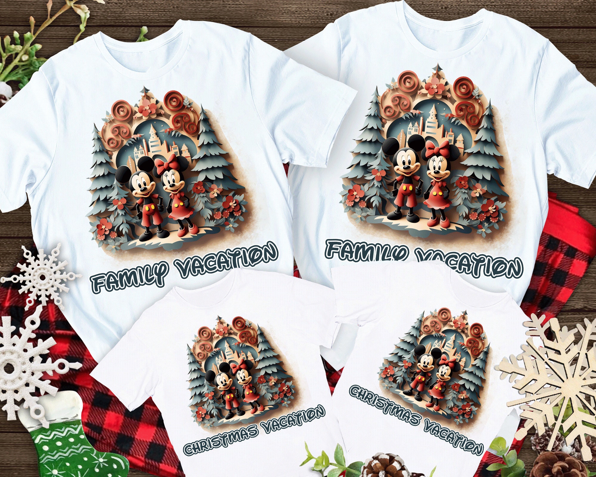 Disney christmas family vacation shirts deals