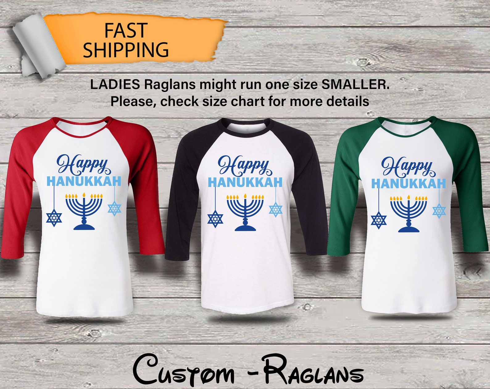 Happy Hanukkah Family Matching Shirts. Jewish Holiday Dreidel Etsy