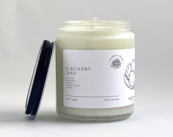 Fresh Scent Candle Etsy