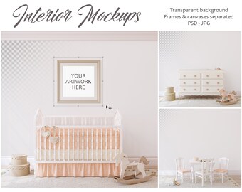 Modern Nursery Mock Etsy